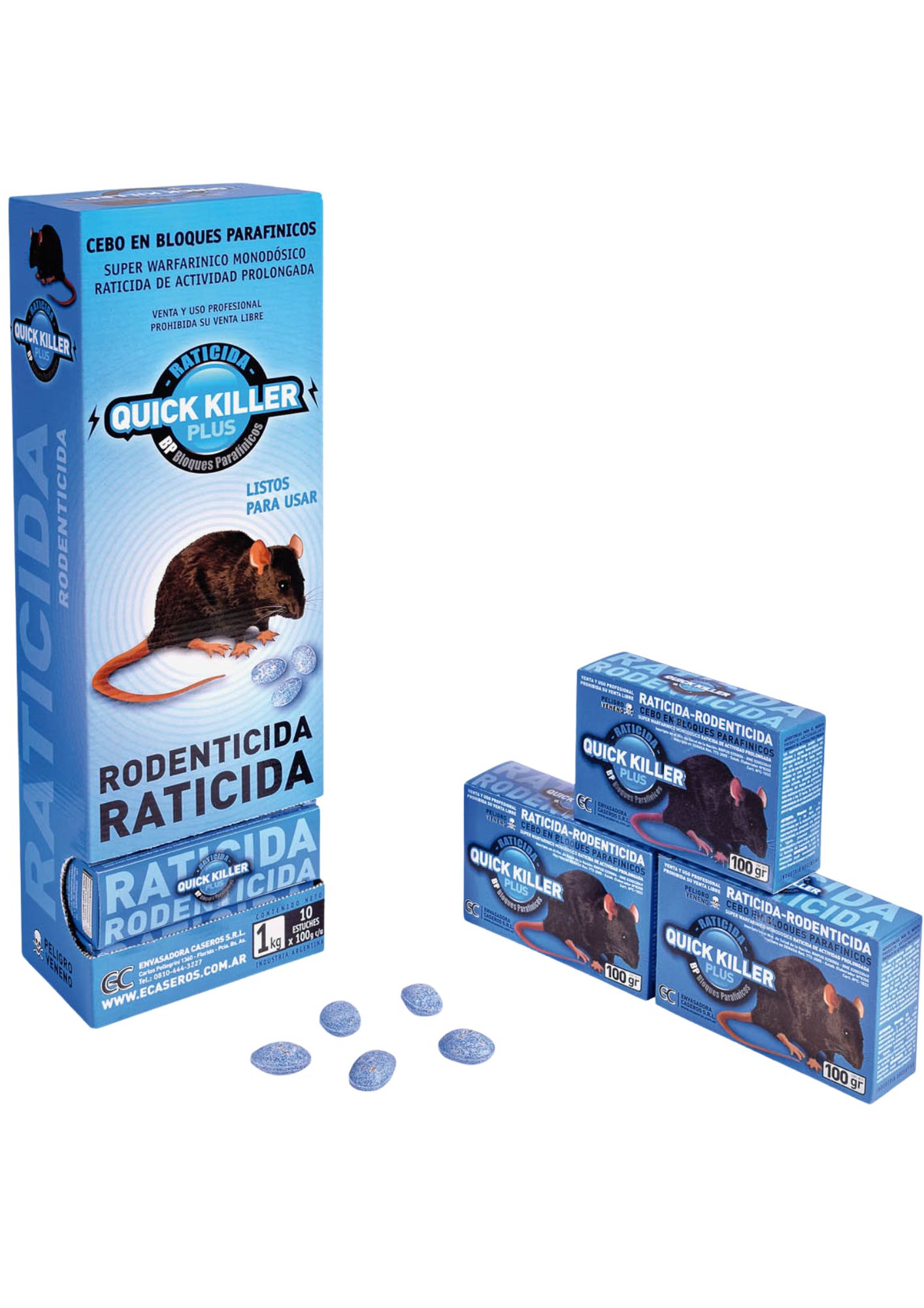 Bloque Parafinico  Q-Killer Pastillon 100grms